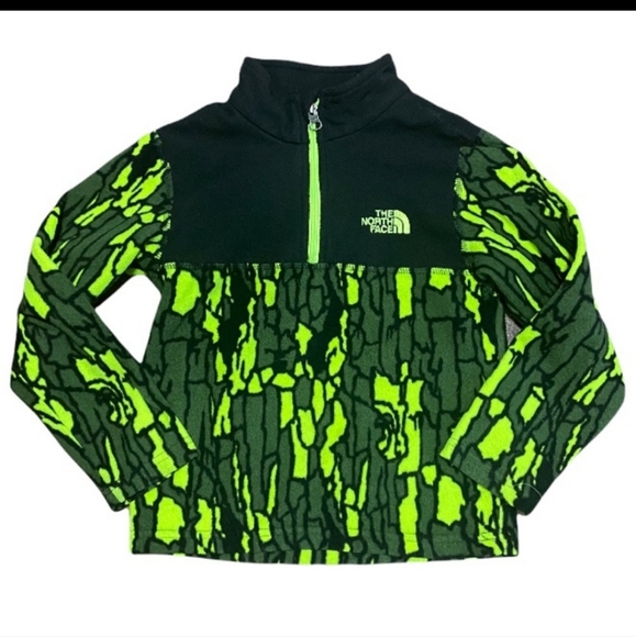 The North Face Other - The North Face Neon Camo Quarter Zip